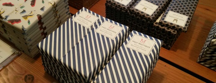 Mast Brothers Chocolate Store is one of NYC.