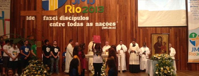 Colégio Santa Marcelina is one of #Rio2013 | Símbolos da JMJ no Rio de Janeiro.