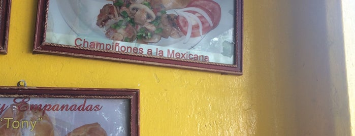 Pastes Y Empanadas "Tony" is one of MEXICAN.
