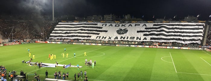 Toumba Stadium is one of Locais curtidos por Akis.