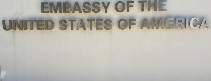 Embassy of the United States of America is one of Brasília.