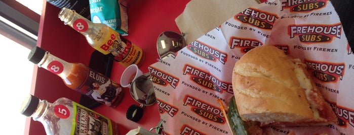Firehouse Subs Mark Twain Village is one of Want To Try.