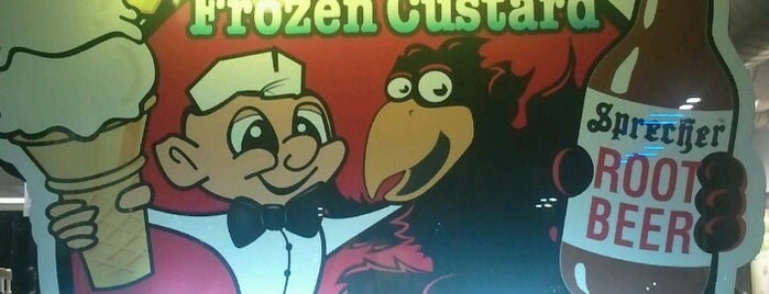 Andy's Frozen Custard is one of Orte, die Susan gefallen.