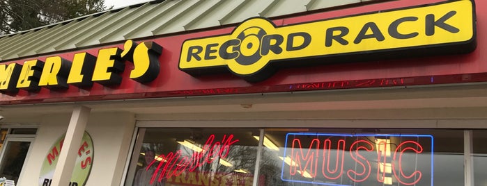 Merle's Record Rack is one of CT.