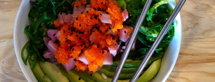 Oishī Sushi + Poké is one of Japonesa.