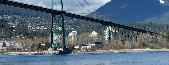 Lions Gate Bridge is one of **best places Vancouver**.