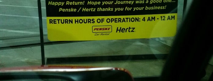 Hertz is one of Destinations.