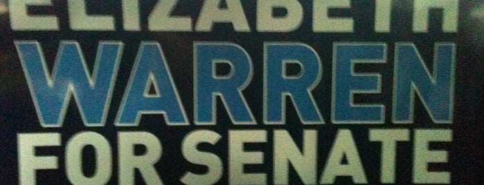 Elizabeth Warren for Senate HQ is one of While on the campaign trail....