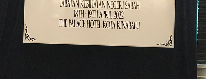 The Palace Hotel is one of @Sabah, Malaysia #4.