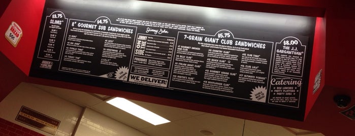Jimmy John's is one of S.’s Liked Places.