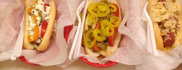 Steve's Hot Dogs On The Hill is one of The 13 Best Places for An Italian Beef in St Louis.