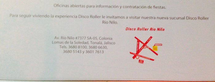 Disco Roller La Calma is one of 100+ Cosas que hacer en Guadalajara.