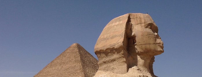 Great Sphinx of Giza is one of Orte, die Dade gefallen.