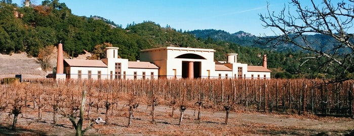 Clos Pegase Winery is one of Napa valley.