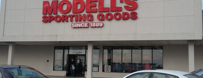 Modell's Sporting Goods is one of clothing.