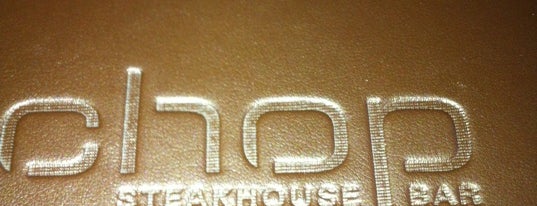 Chop Steakhouse & Bar is one of Lieux sauvegardés par Renda.