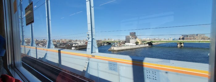 江戸川第一橋梁 is one of 鉄道の橋.