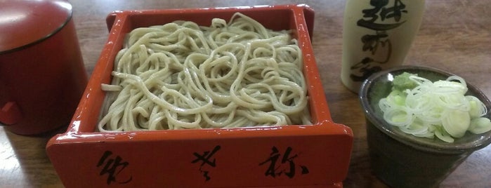 寿命そば 越前屋 is one of 食べ物.