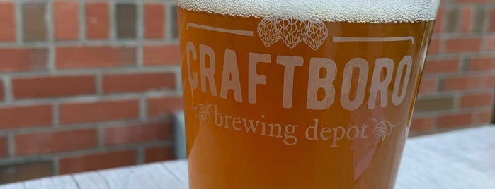 Craftboro Brewing Depot is one of Breweries or Bust 4.