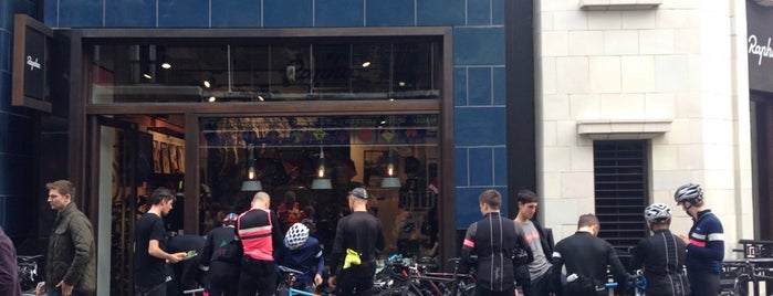 Rapha Cycle Club is one of London Coffee/Tea/Food 1.