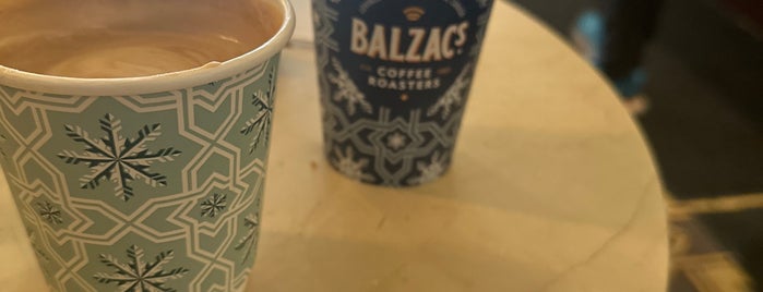 Balzac's Coffee is one of places close to work.