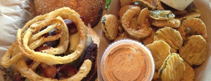 Twisted Root Burger Co. is one of Dallas.