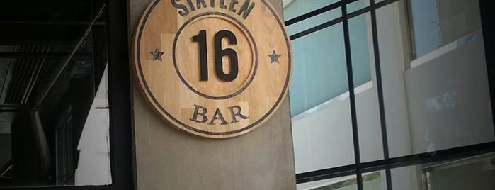 Sixteen Bar is one of Athens Cocktail Hangouts.