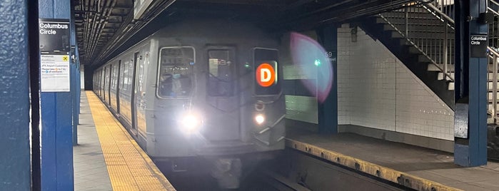 MTA Subway - 59th St/Columbus Circle (A/B/C/D/1) is one of Subways.