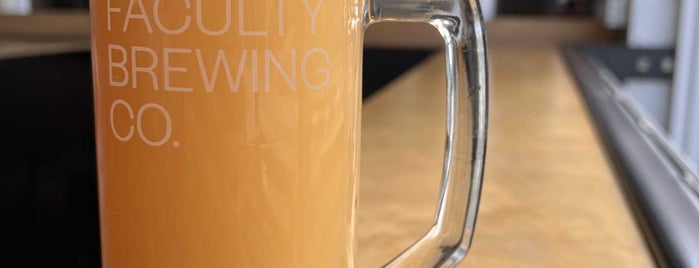 Faculty Brewing Co. is one of YVR Beer.