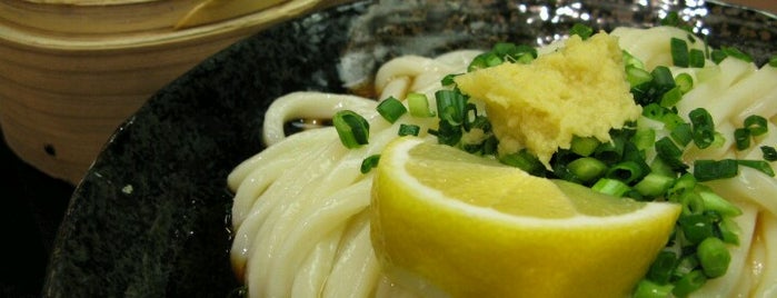 釜たけ流うどん 駅前食堂 is one of 関西讃岐うどん.