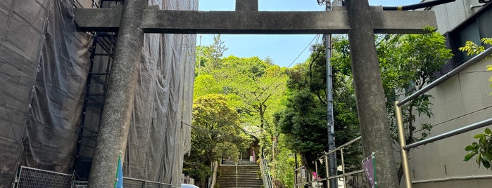 御田八幡神社 is one of 東京ココに行く！ Vol.36.