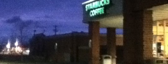 Starbucks is one of Brett : понравившиеся места.