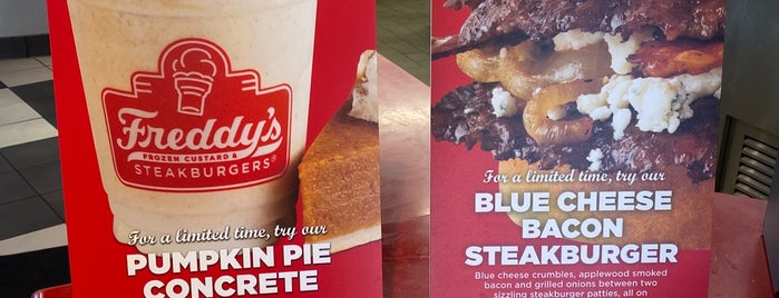 Freddy's Frozen Custard & Steakburgers is one of Lugares favoritos de Jen.