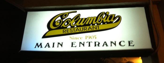 Columbia Restaurant is one of Florida Gems.
