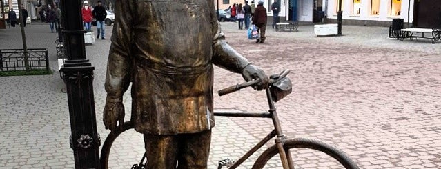 Циолковский-велосипедист is one of Dmitry: сохраненные места.