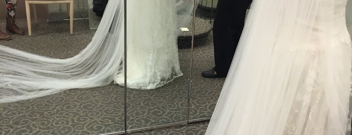 David's Bridal is one of my favorite places.