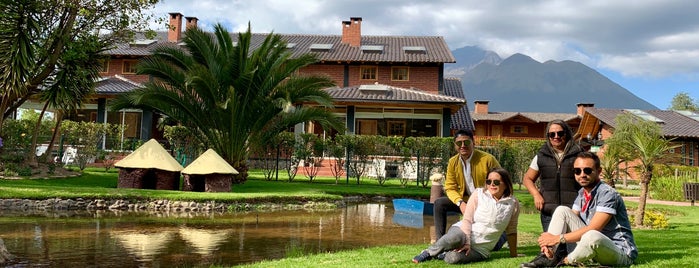 Hostería Puertolago Country Inn is one of Gespeicherte Orte von Andrea.