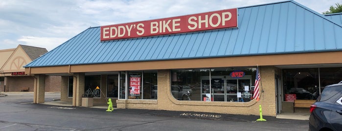 Eddy's Bike Shop is one of Tempat yang Disukai Rachel.