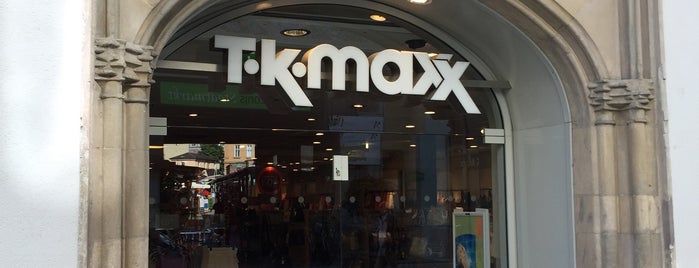TK Maxx is one of Orte, die Mac gefallen.