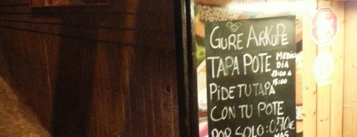 Gure Arkupe jatetxea is one of Donostia food.