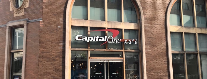 Capital One 360 Café is one of The 15 Best Places for Espresso Drinks in Back Bay, Boston.
