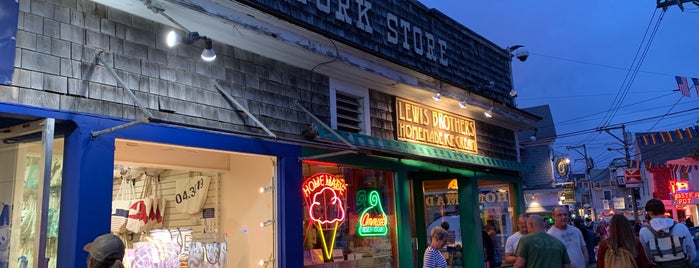 Lewis Brothers Ice Cream is one of Week on the Cape.