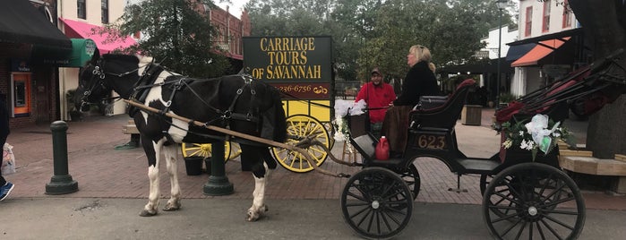Carriage Tours of Savannah is one of Savannah Favorites.