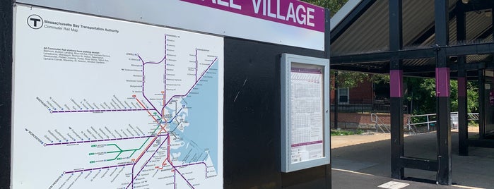 Roslindale Village Commuter Rail Station is one of MBTA Commuter Rail Stations.