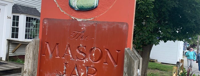 The Mason Jar is one of Cape Cod.