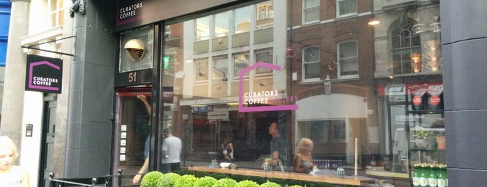 Curators Coffee Gallery is one of London.