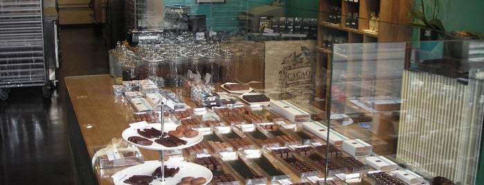 Hilde Devolder chocolatier is one of Ghent specialties and souvenirs.