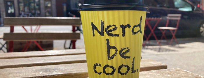 nerd be cool. is one of Best coffee shops for meetings and laptop work.