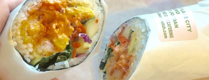 Sushi Burrito is one of Locais curtidos por Kaley.