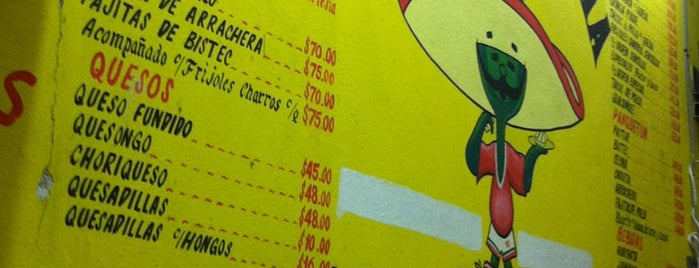 Super Taqueria "El pique" is one of IRONMAN foods.